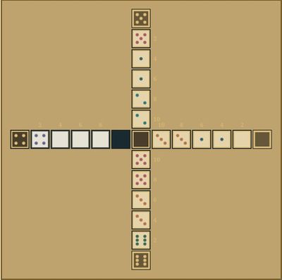 Bones domino puzzle