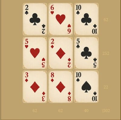 Tavern card puzzle