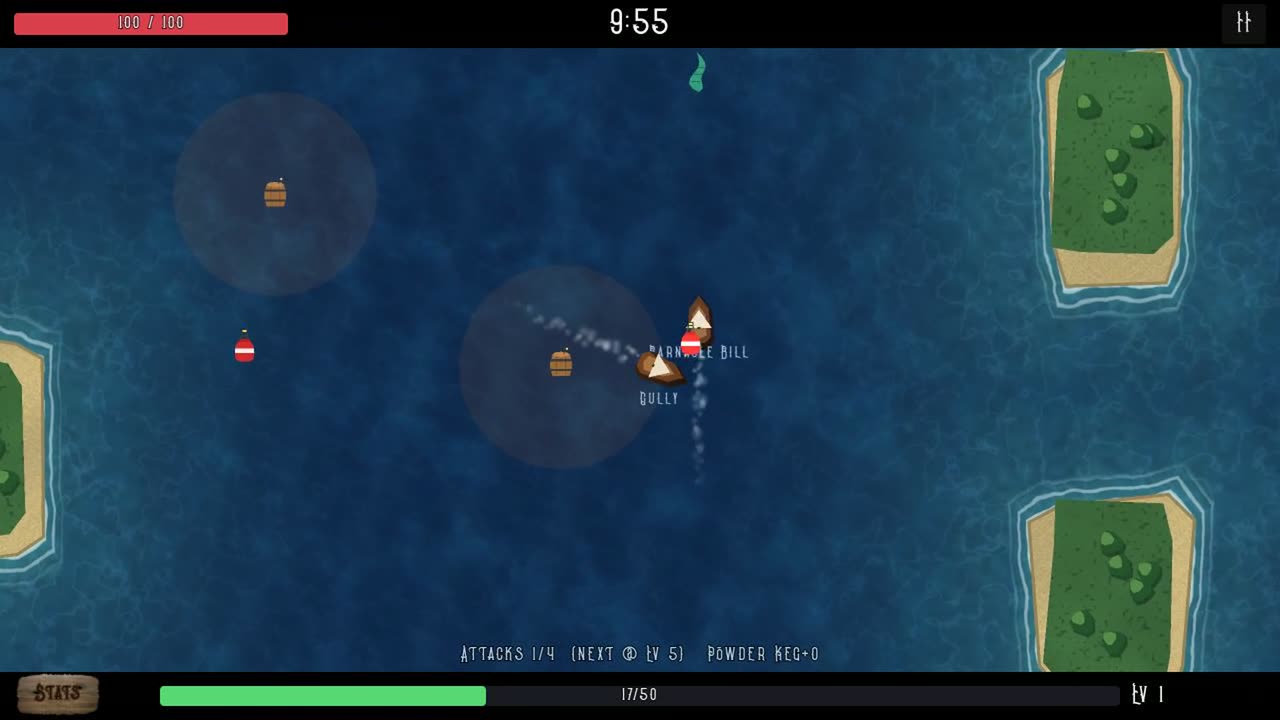 Poseidon's view of the battlefield